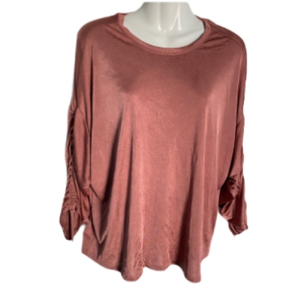New express women draw string sleeve boxy top(M)